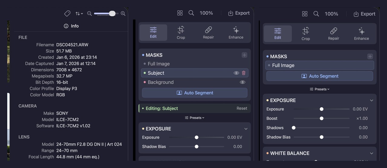 imgbook editing panels